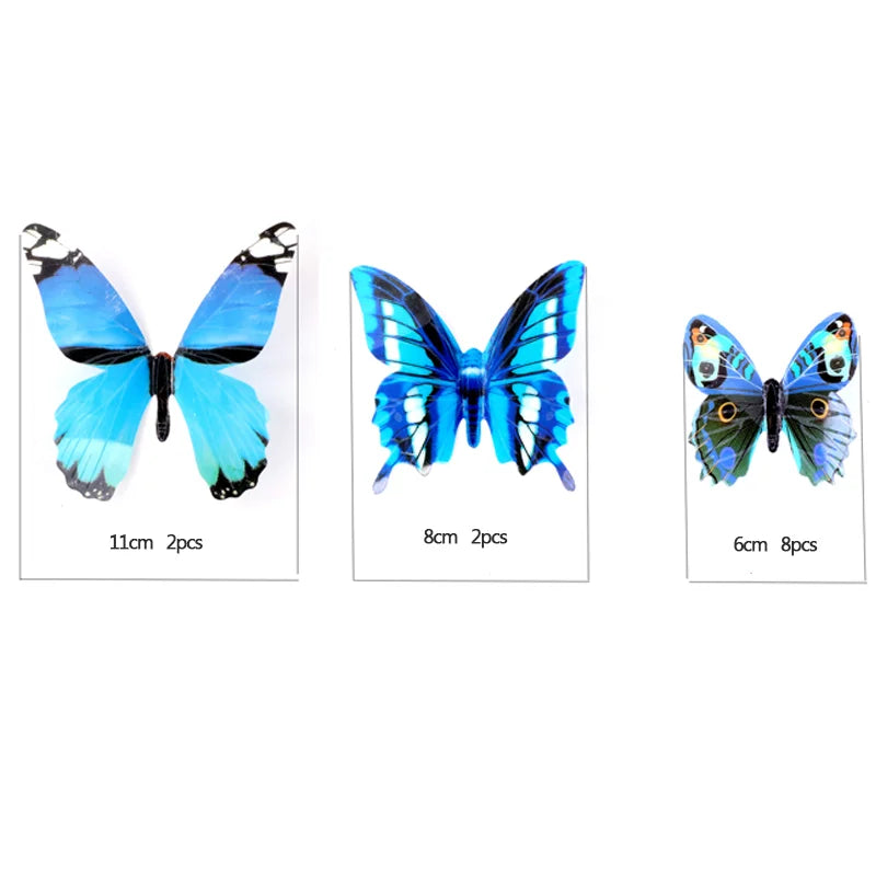 3D Luminous Butterfly Wall Stickers