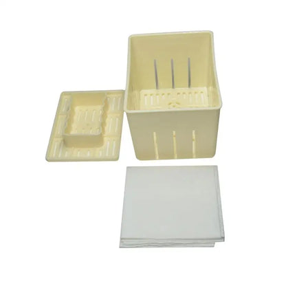 DIY Tofu Press Mold Set with Cheese Cloth  Homemade Tofu Maker