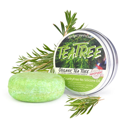 Tea Tree Essential Oil Shampoo Refreshing, Anti-Dandruff & Handmade