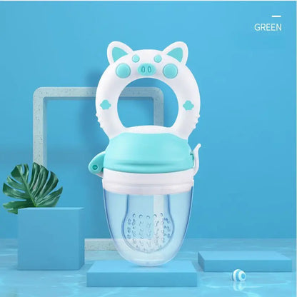 Silicone Feeding Spoon and Juice Extractor Cup