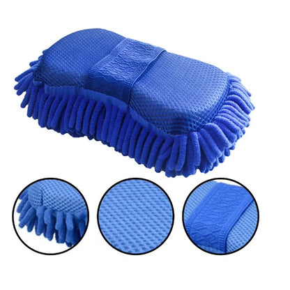 Microfiber Chenille Car Wash Sponge and Accessories