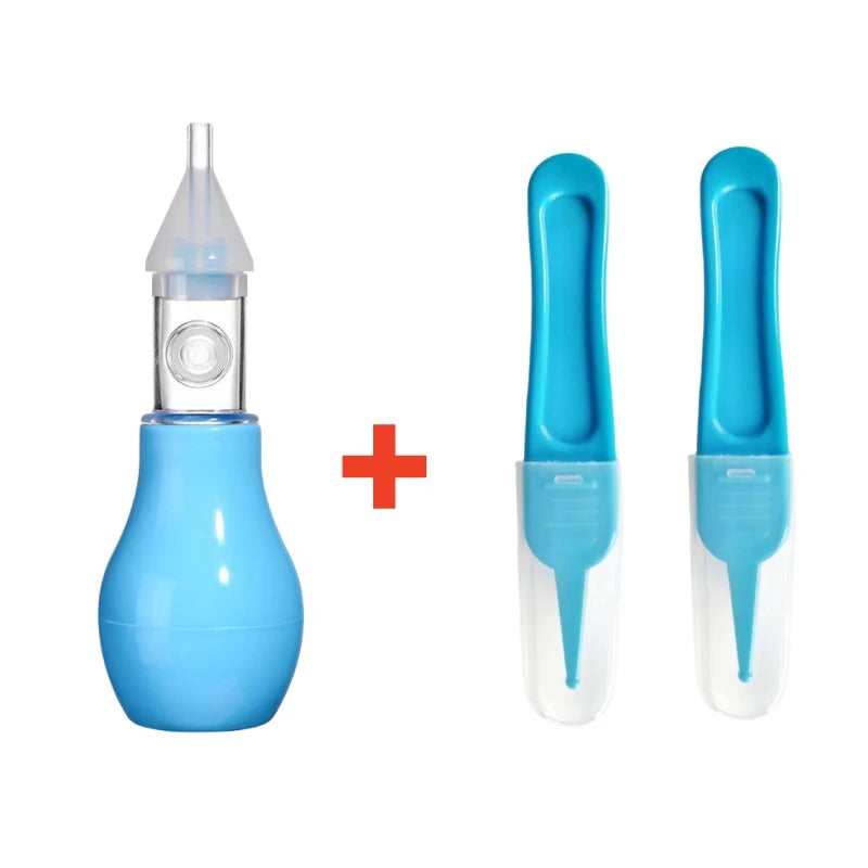 Silicone Baby Nasal Aspirator – Gentle Nose Cleaner for Kids