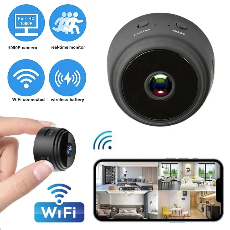 A9 Mini 1080p HD Wifi Security Camera