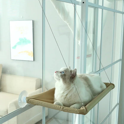 Cat Hammock Bed Hanging Window Seat Perch Nest for Cats Kittens – Holds up to 20kg Pet Accessory