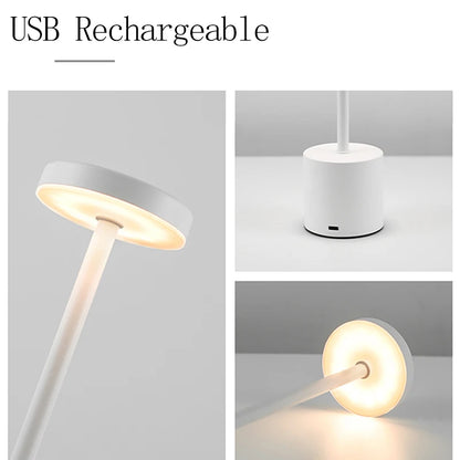 Rechargeable LED Desk Lamp with Touch Switch