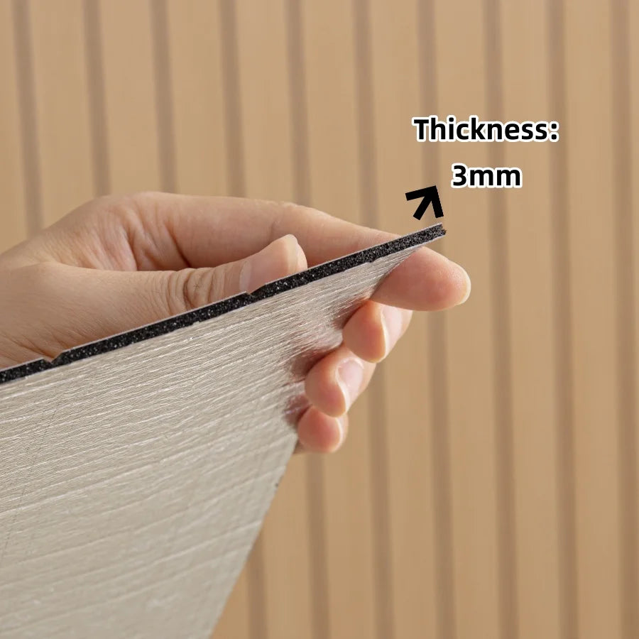 1 Roll 3D Self-Adhesive Foam Wall Panel