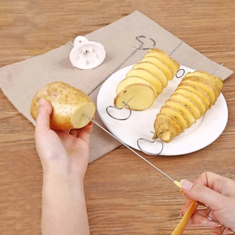 Whirlwind Potato Spiral Cutter for Creative Veggies