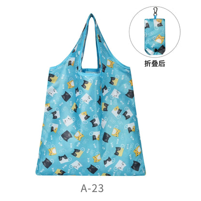 Foldable Eco-Friendly Fashion Tote Large Capacity, Travel & Grocery Bag