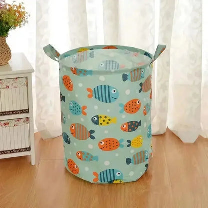 Large Foldable Laundry Basket Waterproof, Collapsible & Multi-Purpose Storage Bin