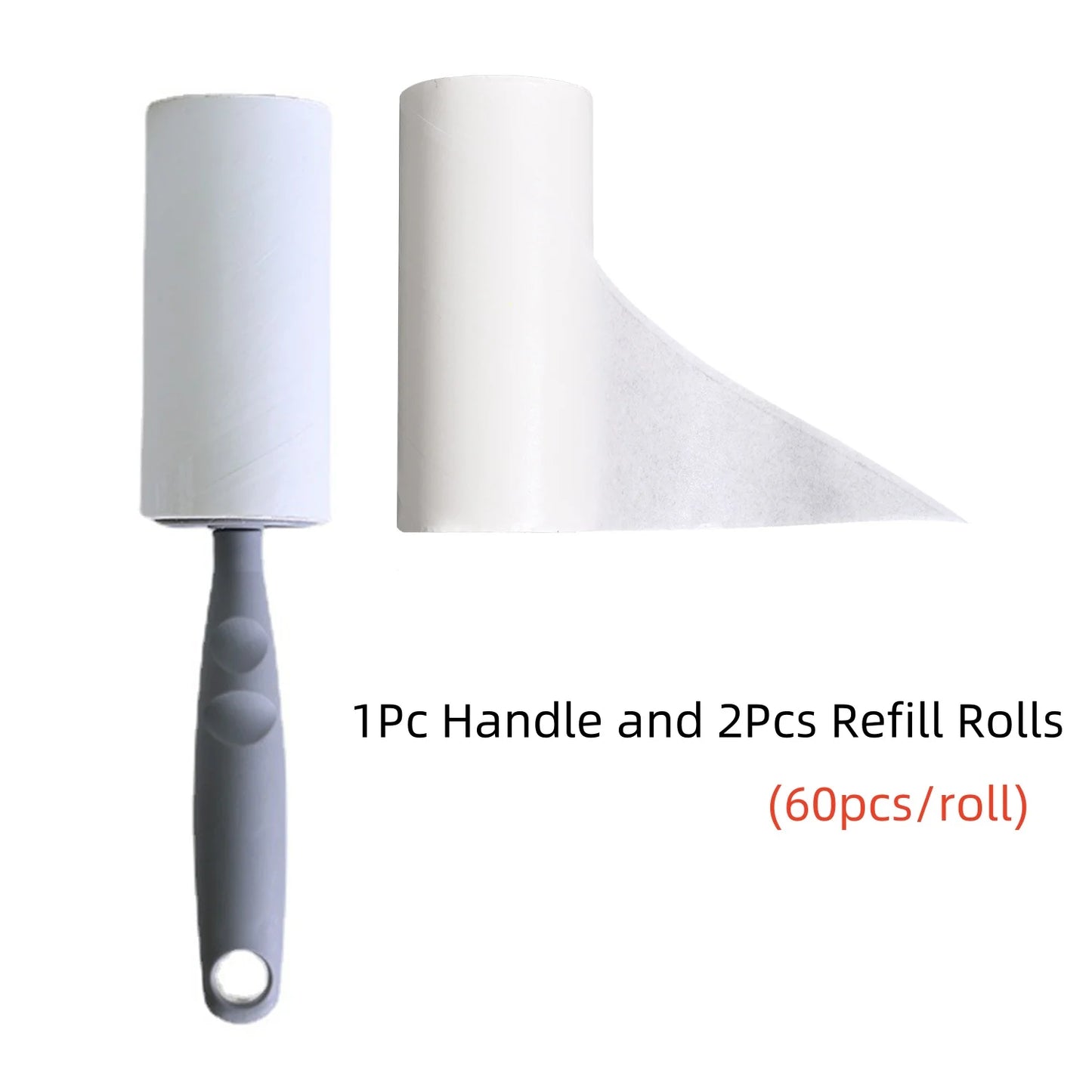 Lint Roller with Refills Sticky Hair & Dust Remover for Pets, Clothes, and Sofas