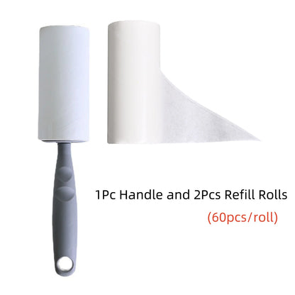 Lint Roller with Refills Sticky Hair & Dust Remover for Pets, Clothes, and Sofas