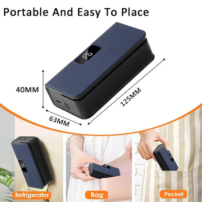 Mini Rechargeable Heat Sealer – Handheld Plastic Bag Sealing Machine for Food Storage