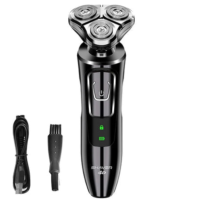 Green Smart Electric Shaver with LCD