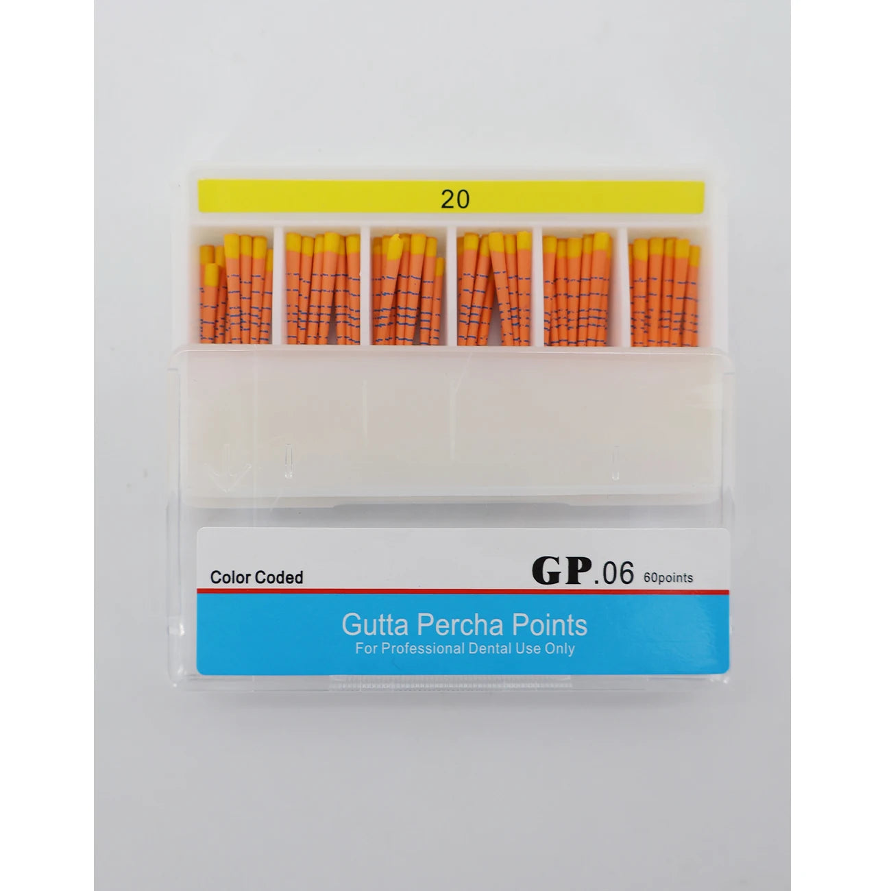 TJDent Endo Gutta Tapers #15-40, F1-F5 with Scale – Dental Absorbent Paper Consumables