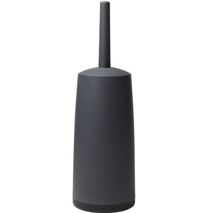 Plastic Toilet Brush with Long Handle & Standing Base – Bathroom Cleaning Tool