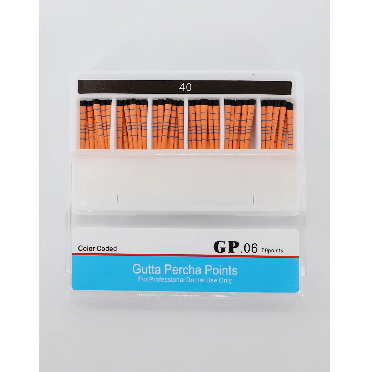 TJDent Endo Gutta Tapers #15-40, F1-F5 with Scale – Dental Absorbent Paper Consumables