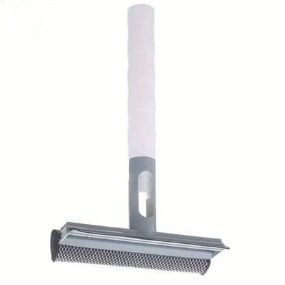 3-in-1 Window Cleaning Brush with Spray – Double-Sided Glass & Mirror Wiper