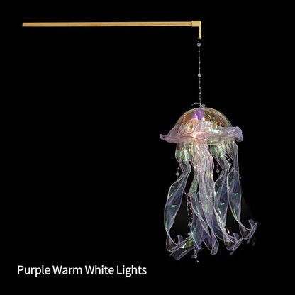 Jellyfish Night Light – Portable Kids Lantern for Ocean-Themed Room or Party Decor