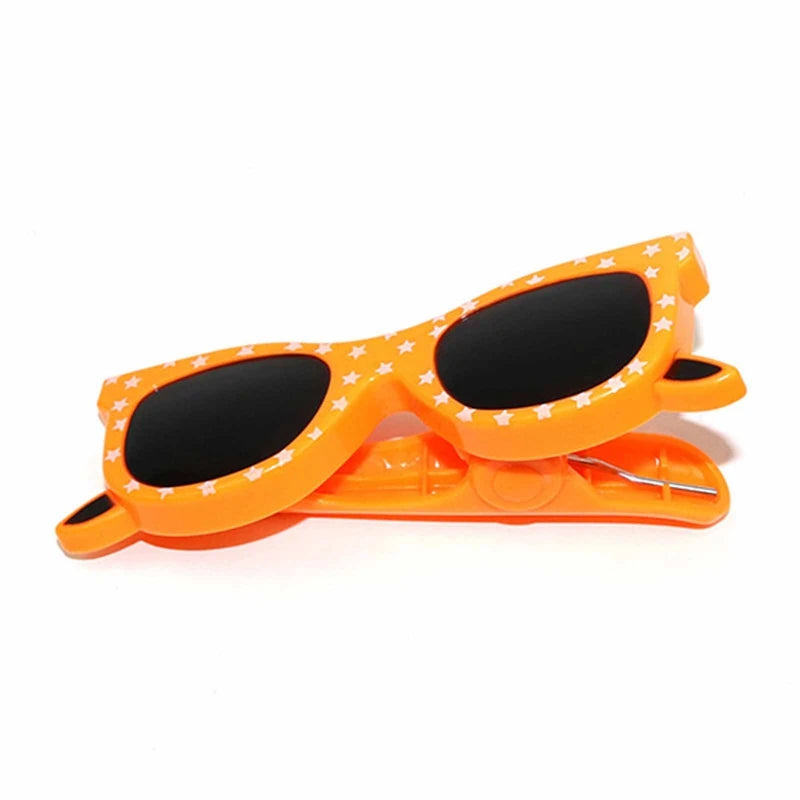 Cute Animal Beach Towel Clips  Decorative, Large Clips for Sunbeds & Drying Racks