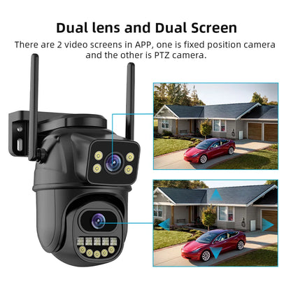 4K HD Wifi PTZ Camera with AI