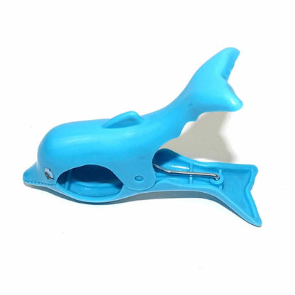 Cute Animal Beach Towel Clips  Decorative, Large Clips for Sunbeds & Drying Racks