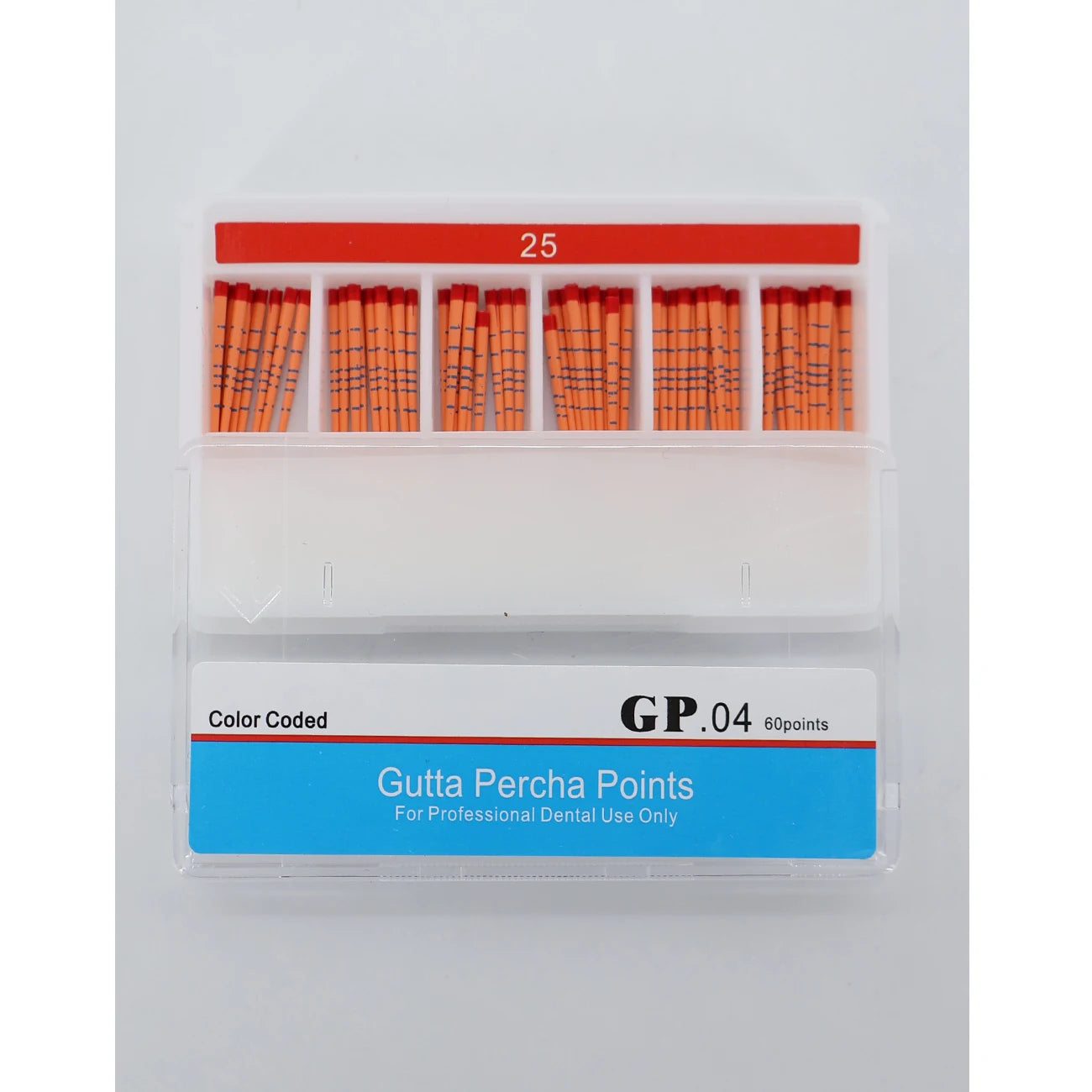 TJDent Endo Gutta Tapers #15-40, F1-F5 with Scale – Dental Absorbent Paper Consumables