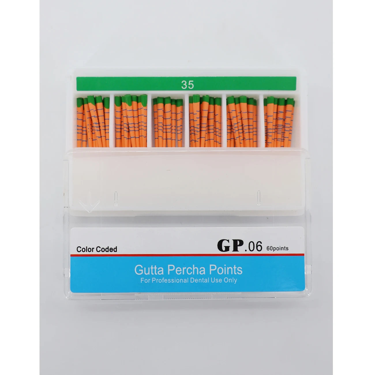 TJDent Endo Gutta Tapers #15-40, F1-F5 with Scale – Dental Absorbent Paper Consumables