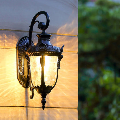 European Retro Waterproof Outdoor Wall Lamp