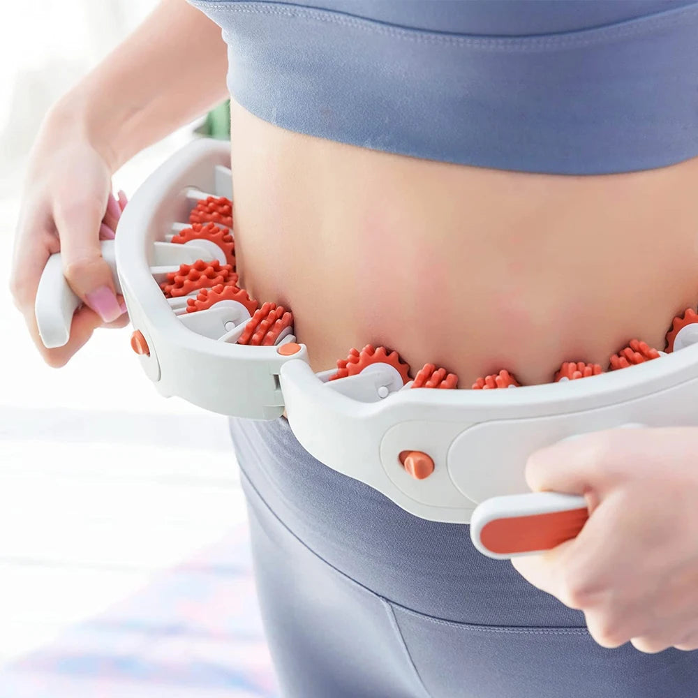 Manual Cellulite & Muscle Massager Roller – Multi-Use Beauty Trainer