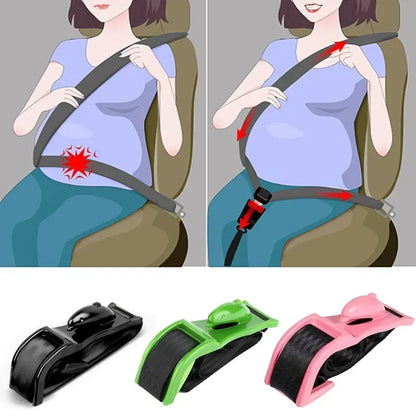 Maternity Car Seat Belt Adjuster – Belly Support & Safety Strap for Pregnant Women
