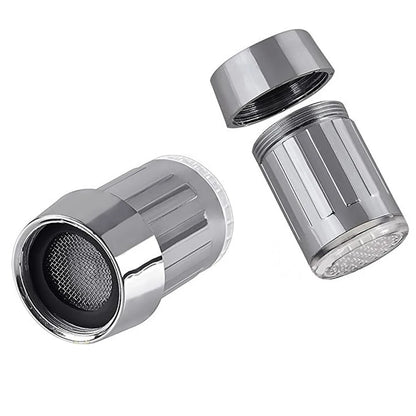 7-Color LED Faucet Head – Glow Water Stream Aerator, Automatic Color Change, Water-Saving Tap Nozzle for Kitchen & Bathroom