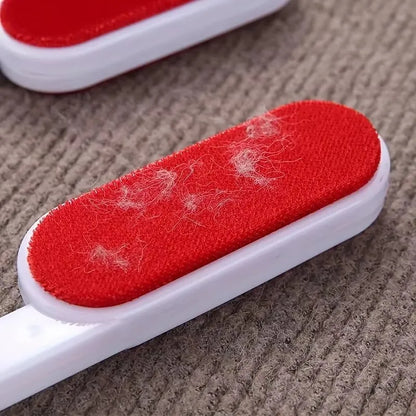 Self-Cleaning 2-Sided Lint Roller & Pet Hair Remover Brush – Removes Dog & Cat Hair from Clothes, Sofa, Carpet