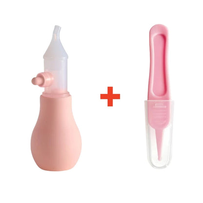Silicone Baby Nasal Aspirator – Gentle Nose Cleaner for Kids