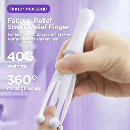 360-Degree Rolling Finger Massager