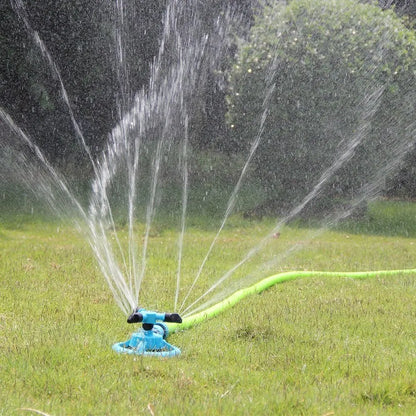 360° Automatic Rotating Sprinkler Nozzle  Efficient Garden & Lawn Irrigation
