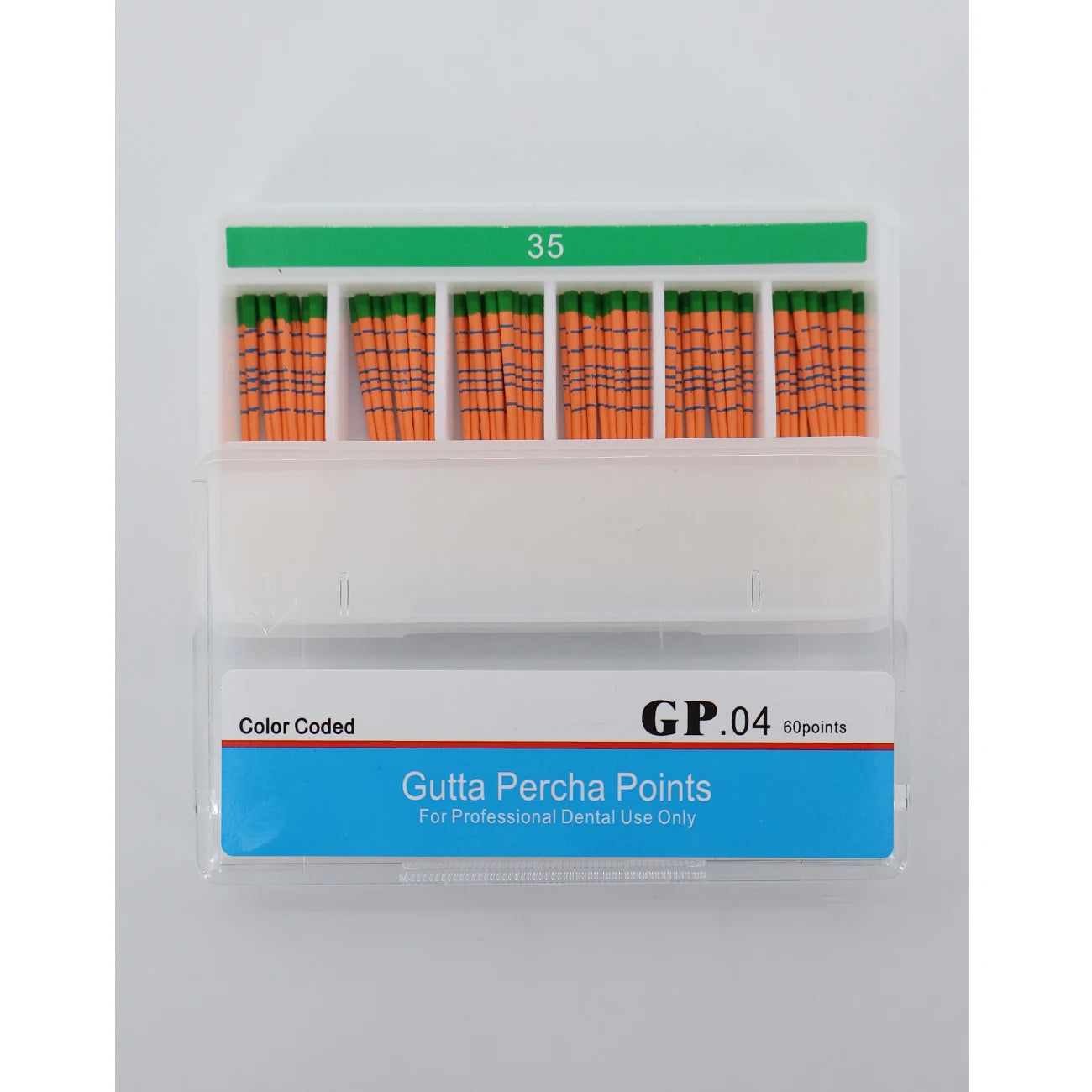 TJDent Endo Gutta Tapers #15-40, F1-F5 with Scale – Dental Absorbent Paper Consumables