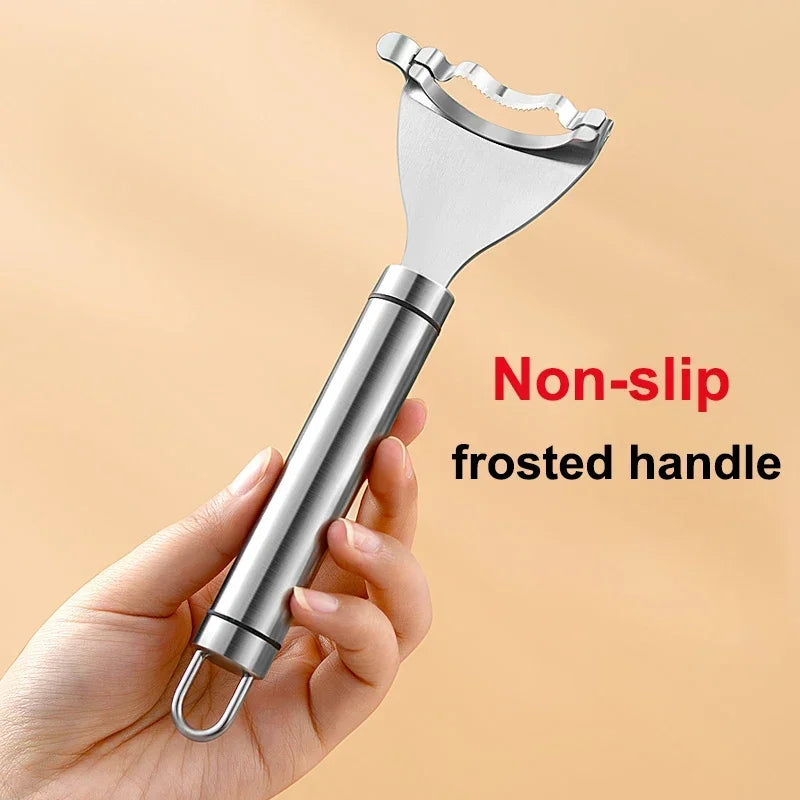 Stainless Steel Corn Peeler and Stripper Tool