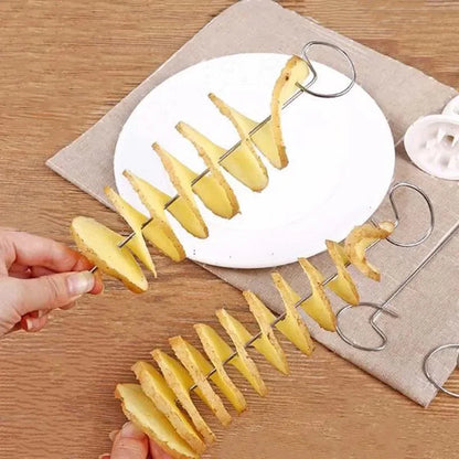 Whirlwind Potato Spiral Cutter for Creative Veggies