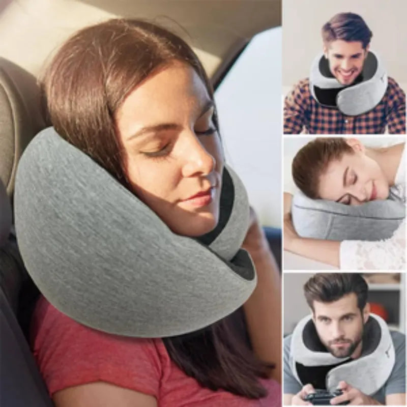 Durable U-Shaped Travel Neck Pillow