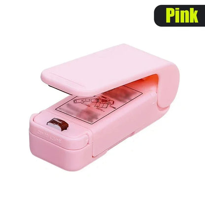Mini Heat Bag Sealer – Portable Thermal Plastic Food Bag Closure, Food Packaging Sealing Machine