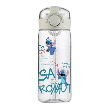 Disney Stitch 400ML Clear Water Bottle