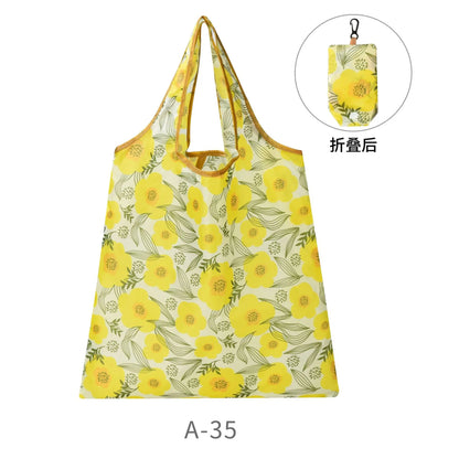 Foldable Eco-Friendly Fashion Tote Large Capacity, Travel & Grocery Bag