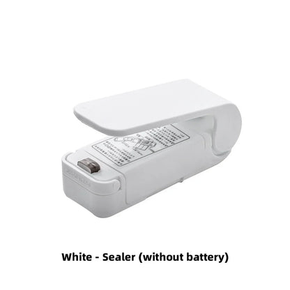 Mini Heat Bag Sealer – Portable Thermal Plastic Food Bag Closure, Food Packaging Sealing Machine